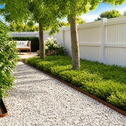 Garden Lawn Edging 20 pcs Steel Border 102 x 4 x 4 cm