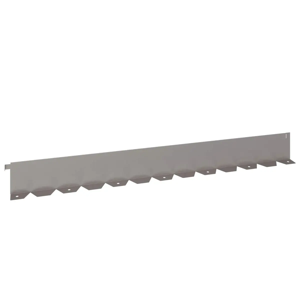 Garden Lawn Edging Steel Flexible Landscape Border 20 Pieces Rusty Brown