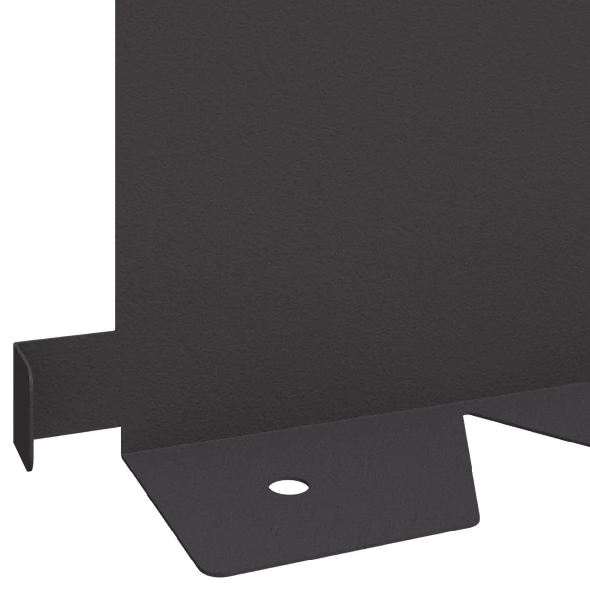 Steel Garden Lawn Edging Border 10 Pieces Flexible Black Landscape Barrier