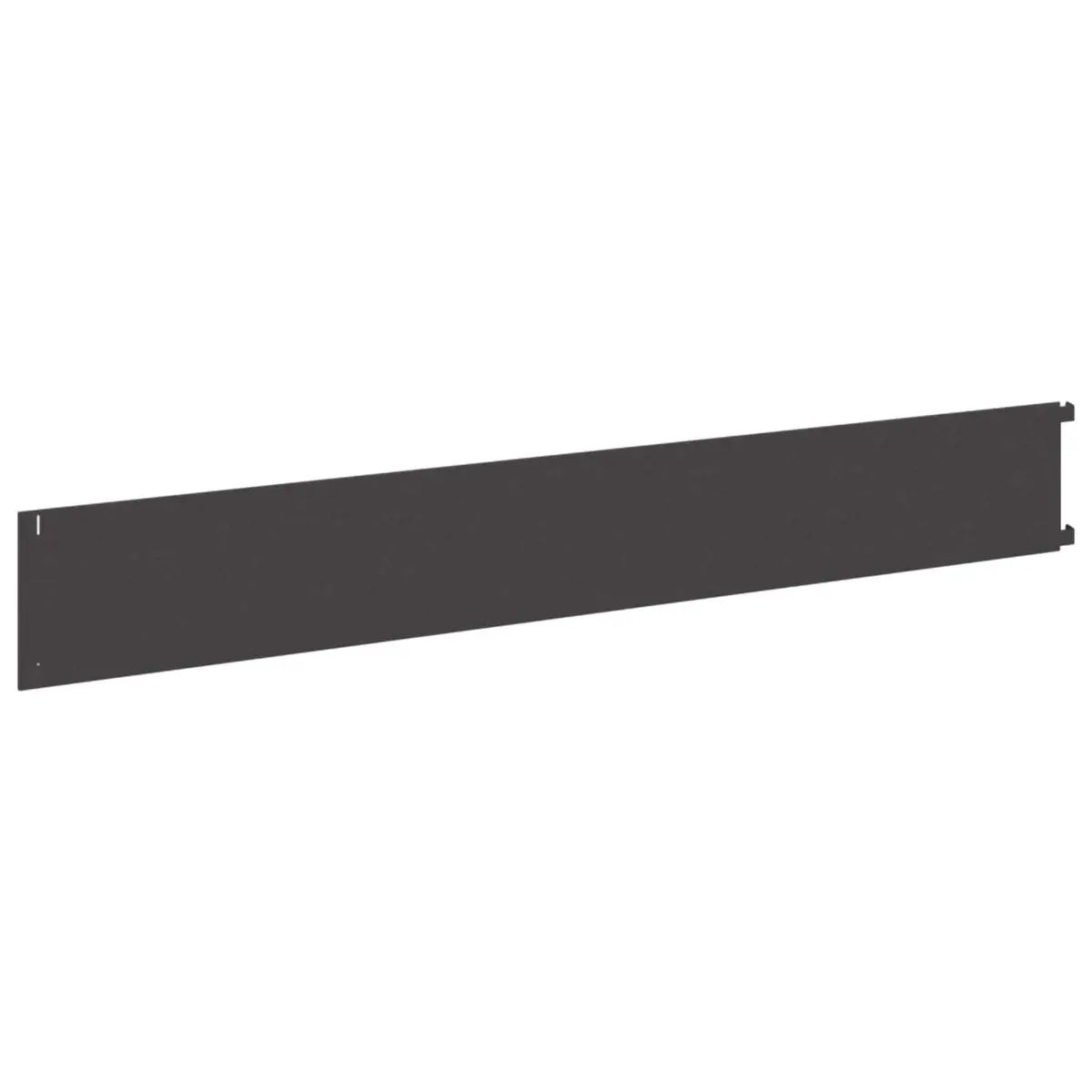 Garden Lawn Edging Border 20 pcs Steel Black Flexible Landscape Barrier
