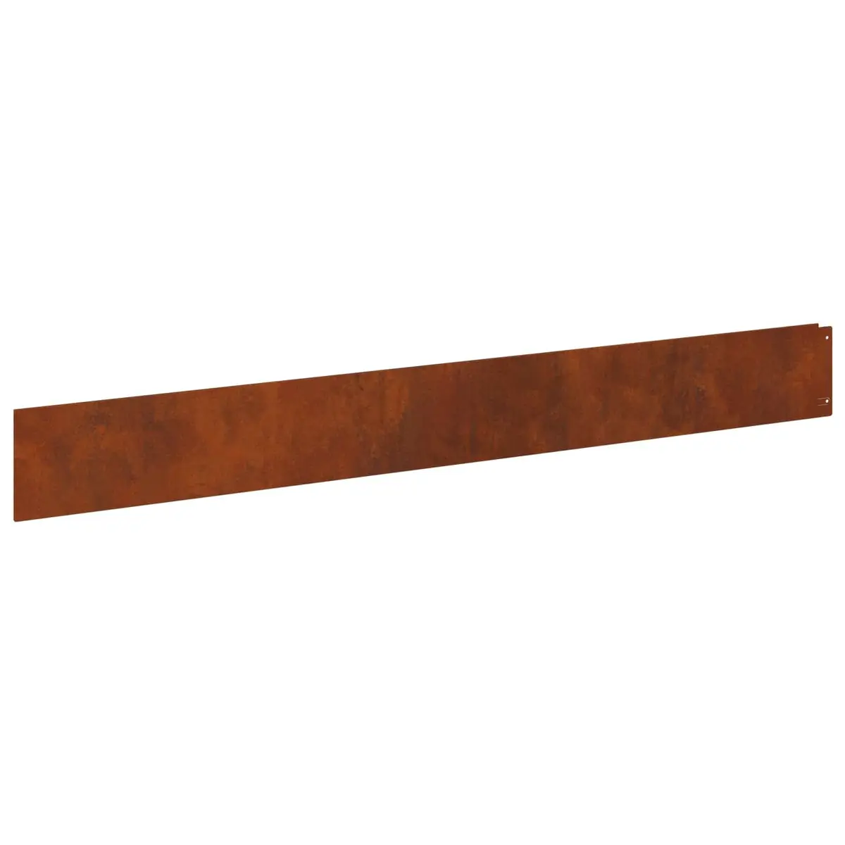 Steel Garden Lawn Edging for Landscaping 100x12cm 10 Piece Rusty Border