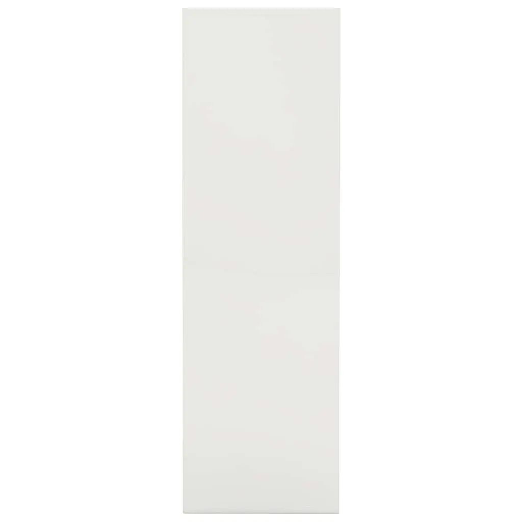 Book Cabinet for Home 9 Compartments White Storage Shelving Unit