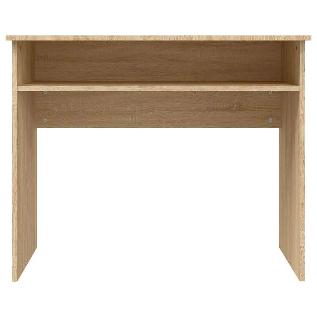 Office Desk for Study or Computer Use 90x50x74cm Engineered Wood Brown