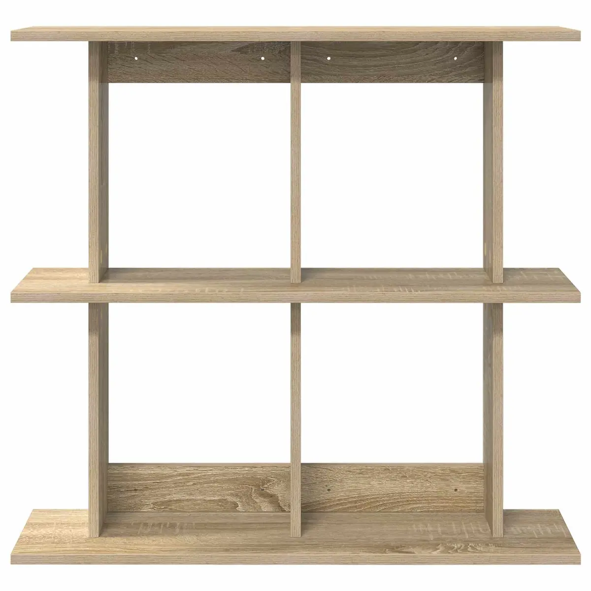 Wall Shelf Wall-Mounted Brown Modern Shelving Unit Storage Sonoma Oak 100cm