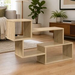 Floating Wall Shelf Specifications: Sonoma Oak Finish