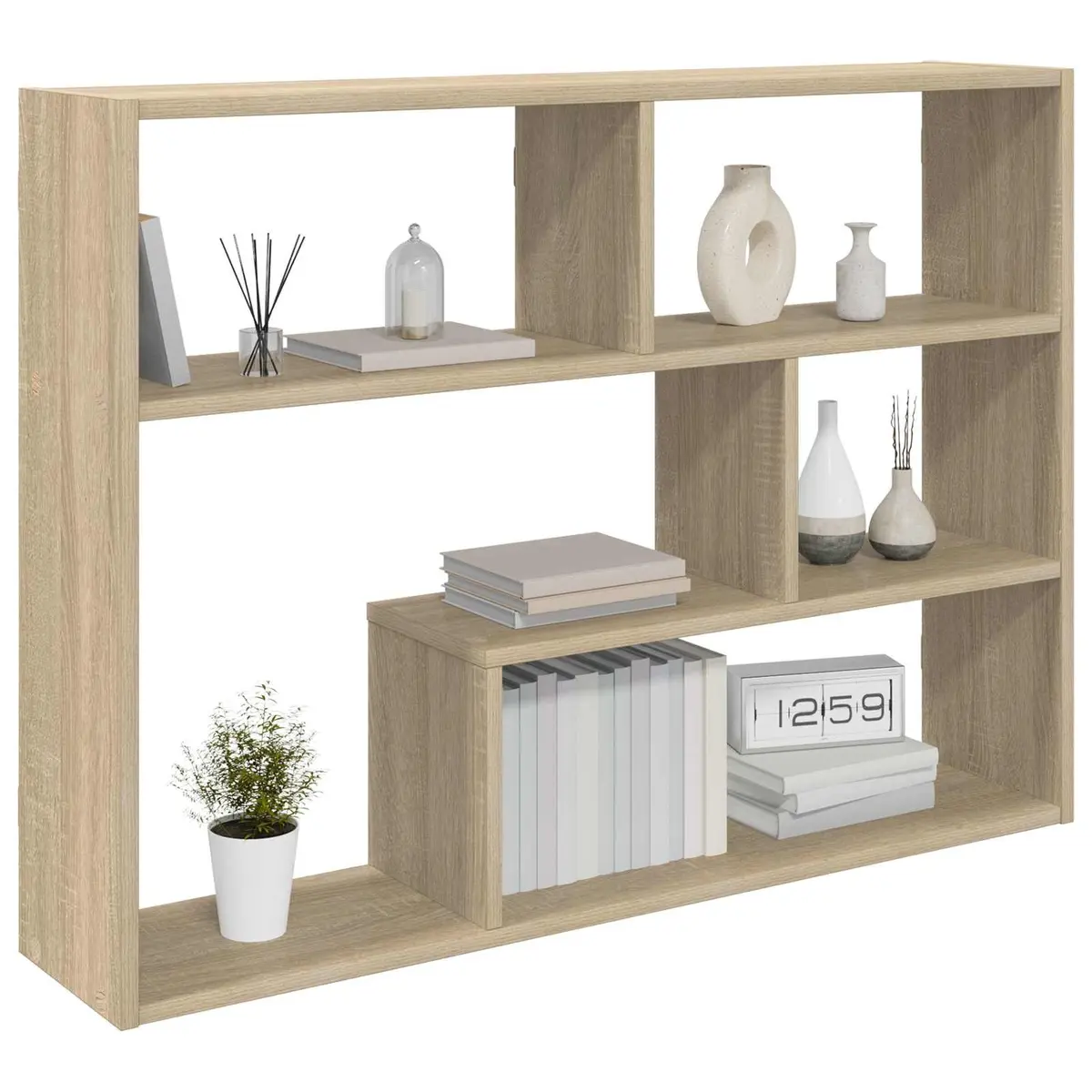Sonoma Oak Wall Shelf for Display
