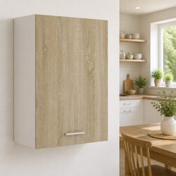 Hanging Brown Kitchen Cabinet Specifications and Features