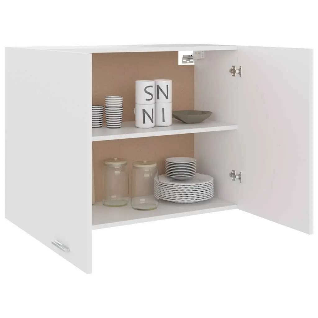 White Hanging Kitchen Storage Cabinet