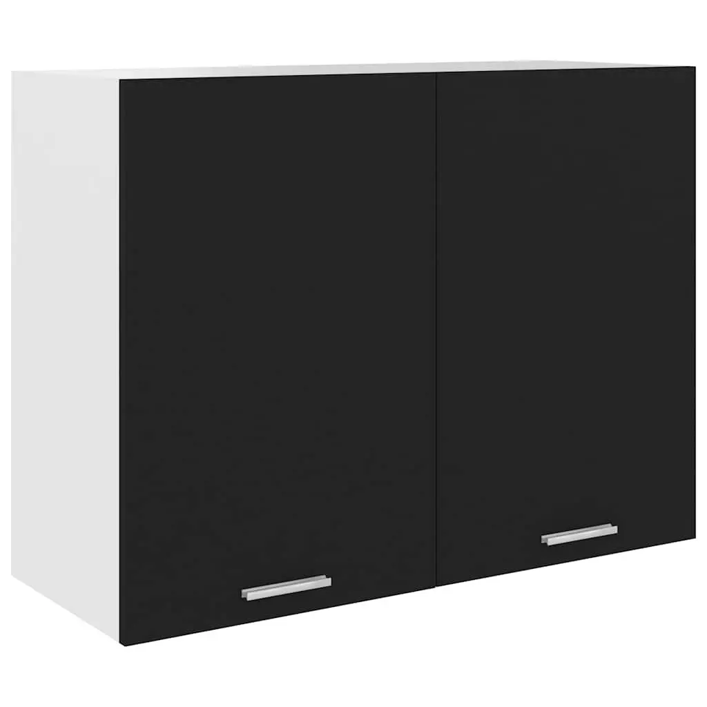 Black Kitchen Storage Cabinet