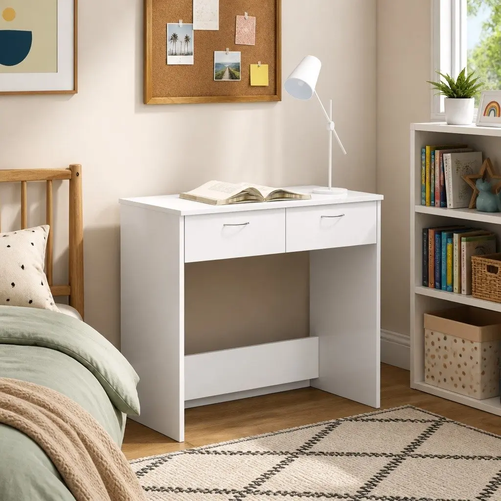 Engineered Wood Desk for Office Study 80x40x75 cm