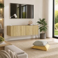 Brown TV Cabinet Dimensions: 100 x 30 x 30 cm