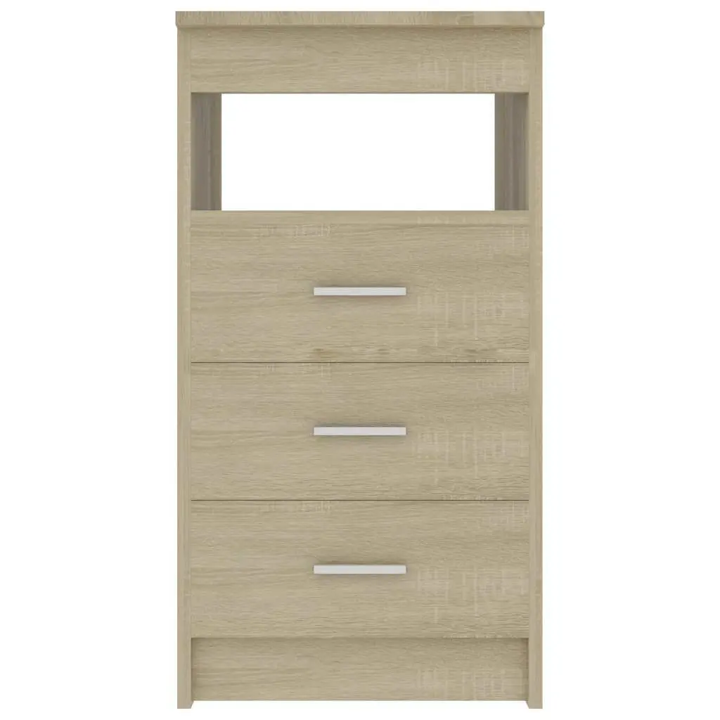 Engineered Wood Drawer Cabinet with 3 Drawers