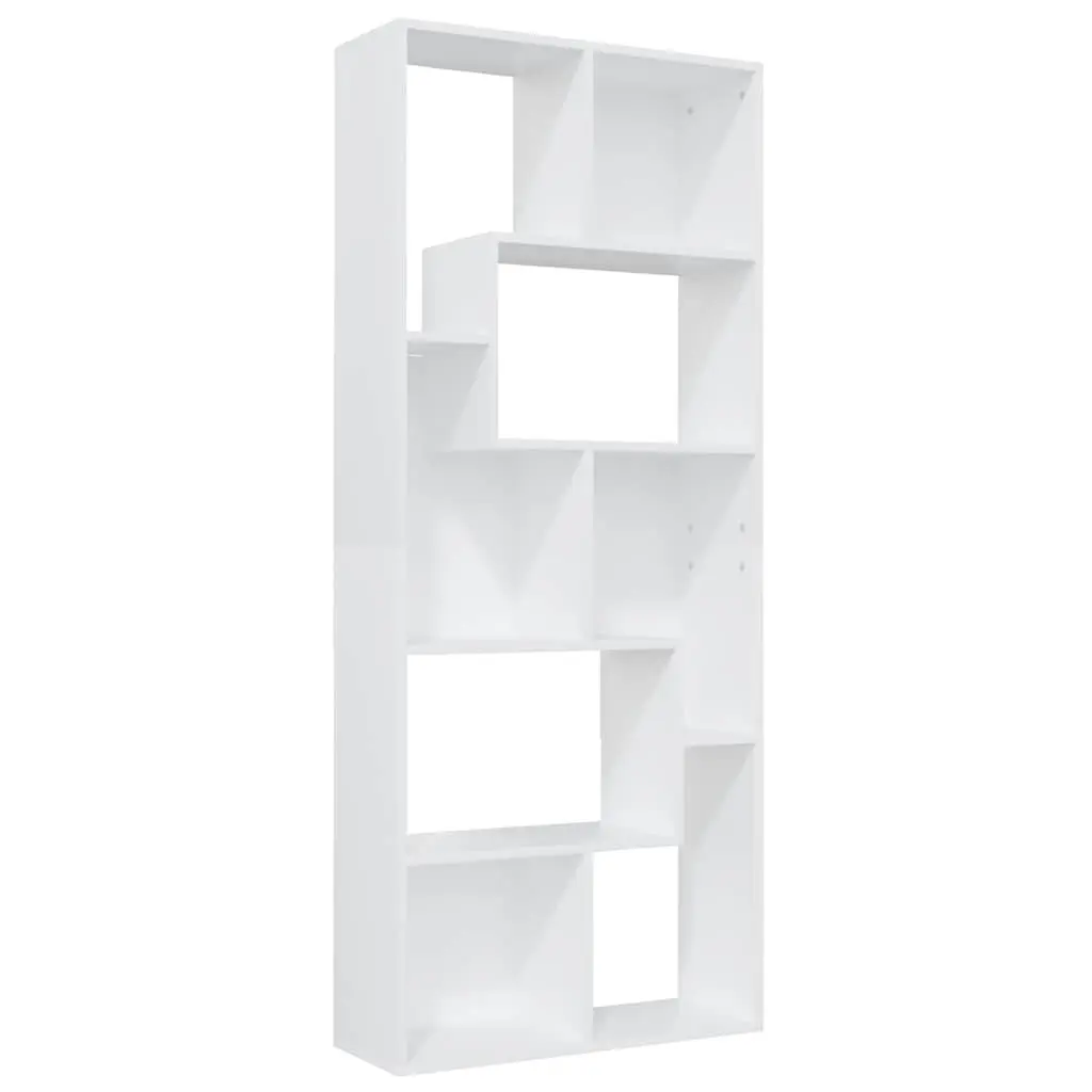Book Cabinet Storage Unit for Living Room and Home Library 67x24x161 cm