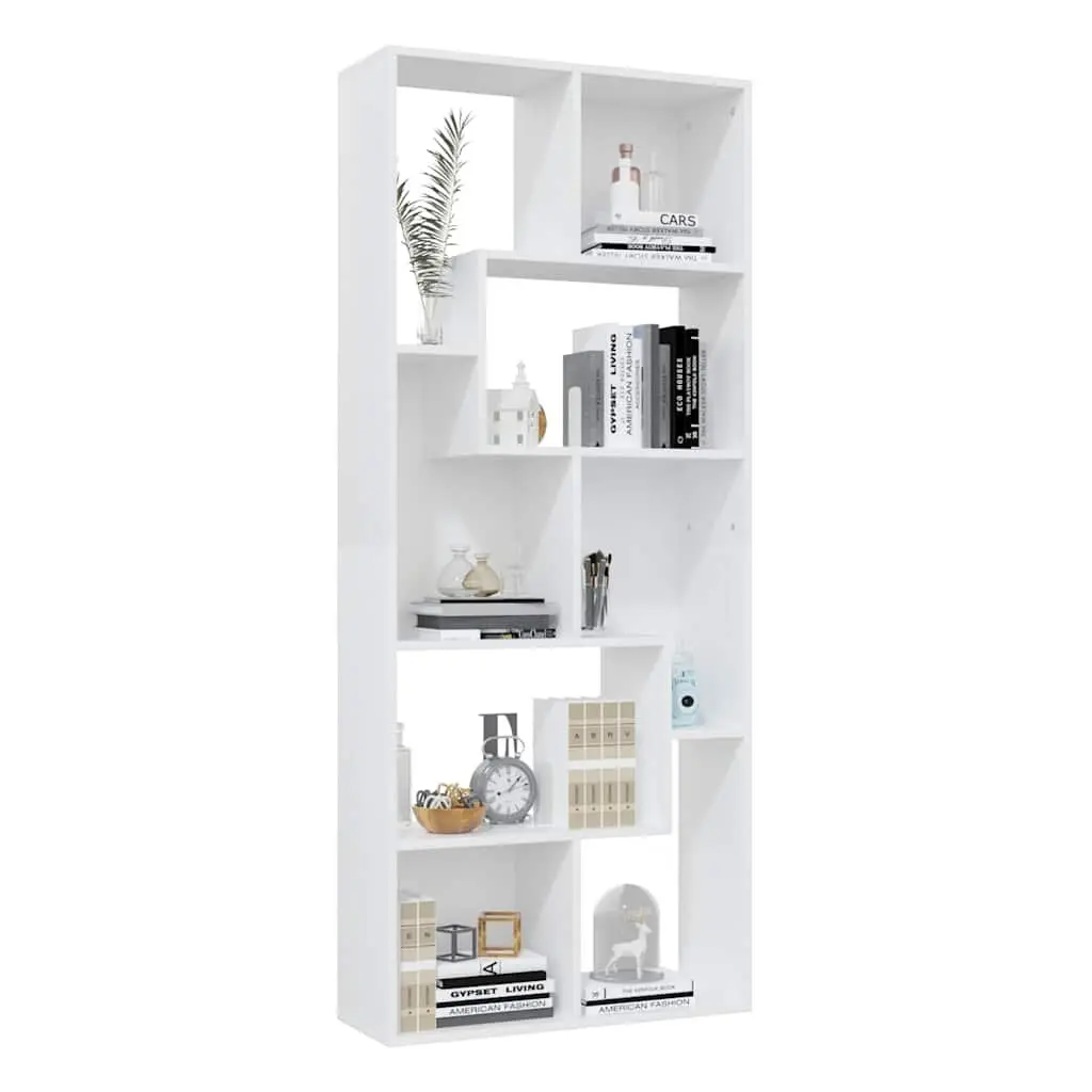 Book Cabinet Storage Unit for Living Room and Home Library 67x24x161 cm
