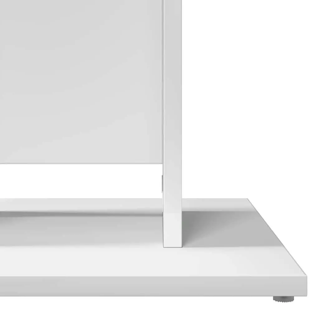 Bistro Table Kitchen Dining Room White 60x60x75 cm Engineered Wood