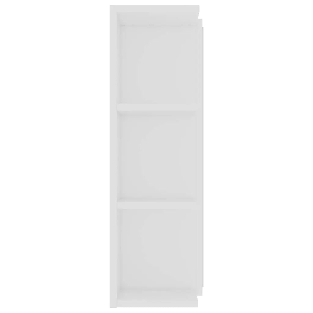 Engineered Wood Wall-Mounted Bathroom Mirror Cabinet