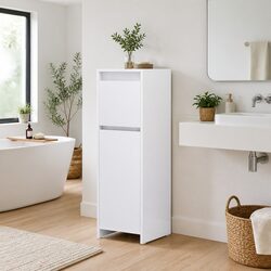 30W x 30D x 95H cm Bathroom Cabinet in White