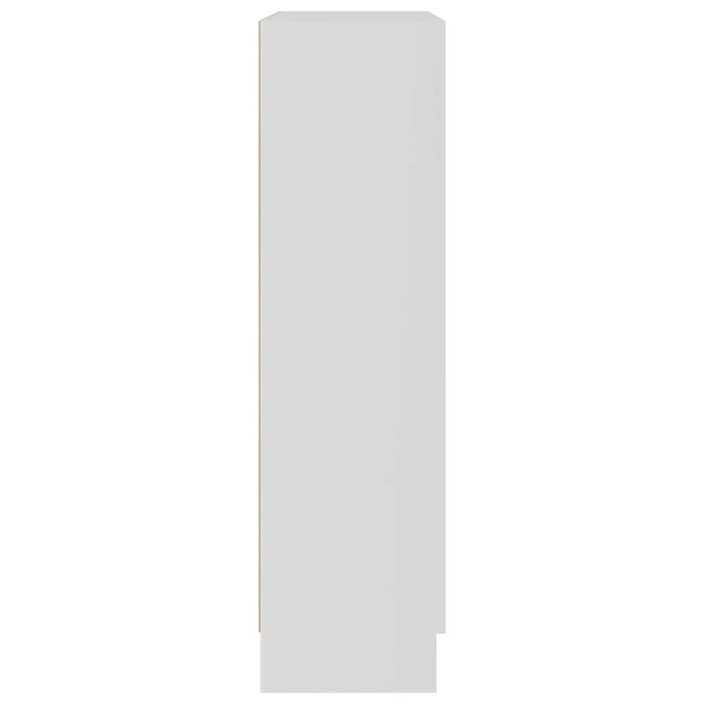 Book Cabinet Storage Unit for Home 82.5 x 30.5 x 115 cm White