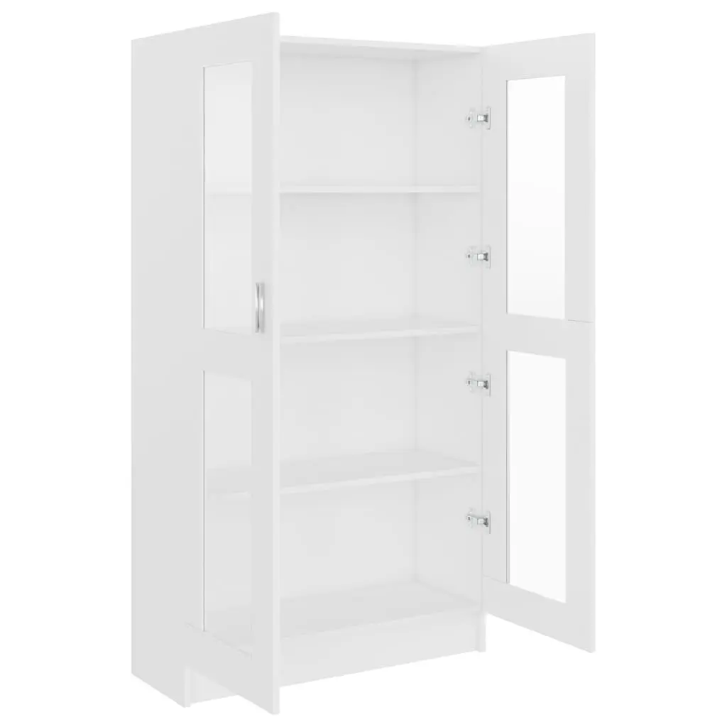 Vitrine Cabinet Display Bookcase Storage for Home 82.5x30.5x150cm
