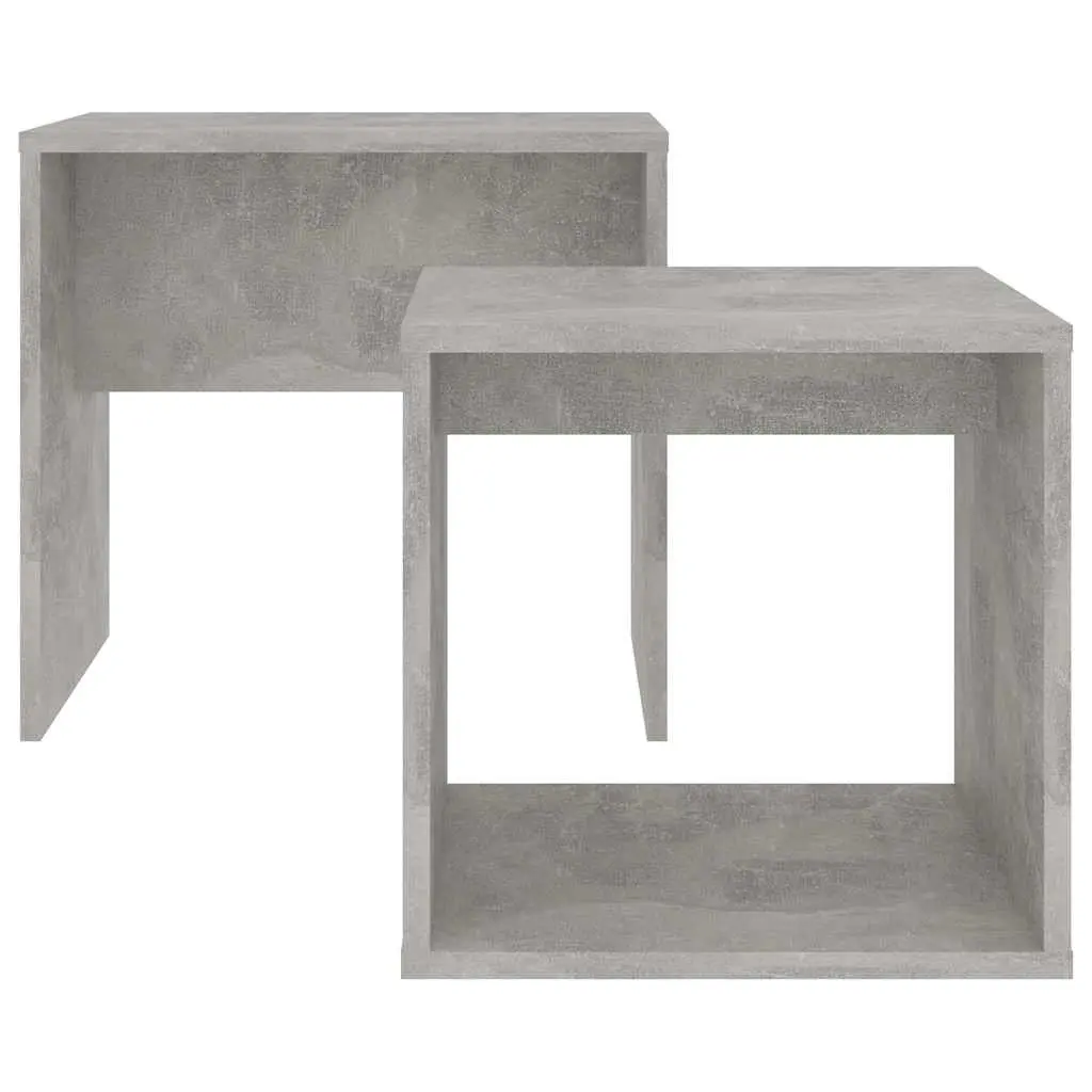2-Piece Grey Nesting Coffee Tables