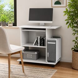 Specifications of White Computer Desk 80x50x75cm