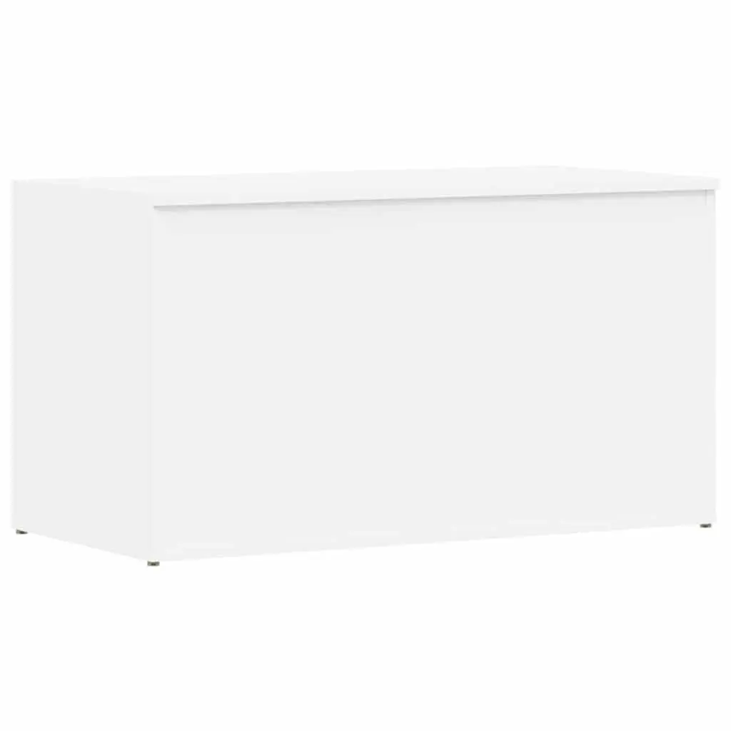 Storage Chest White Modern Living Room Bedroom Organizer 84L x 42W x 46H cm