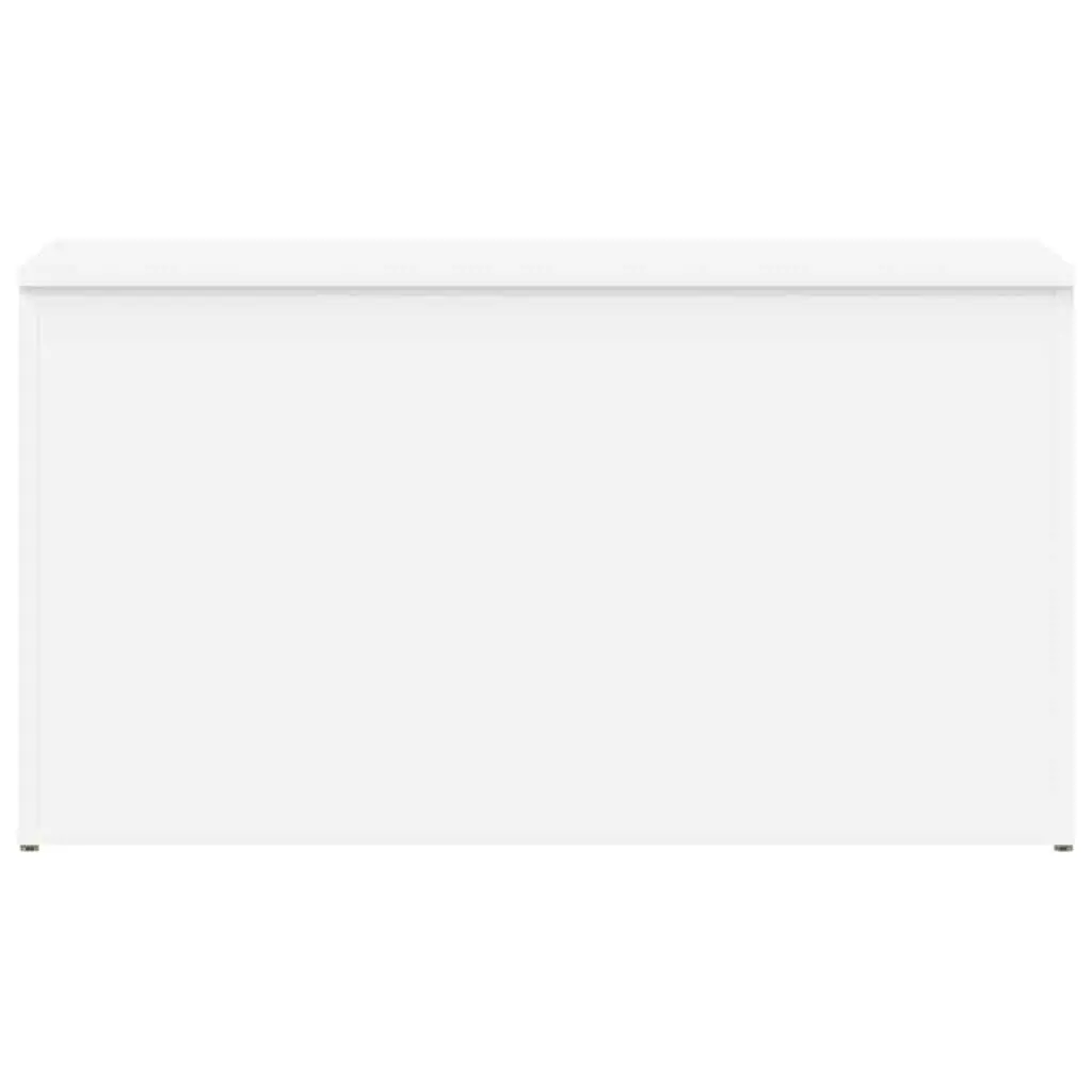 Storage Chest White Modern Living Room Bedroom Organizer 84L x 42W x 46H cm