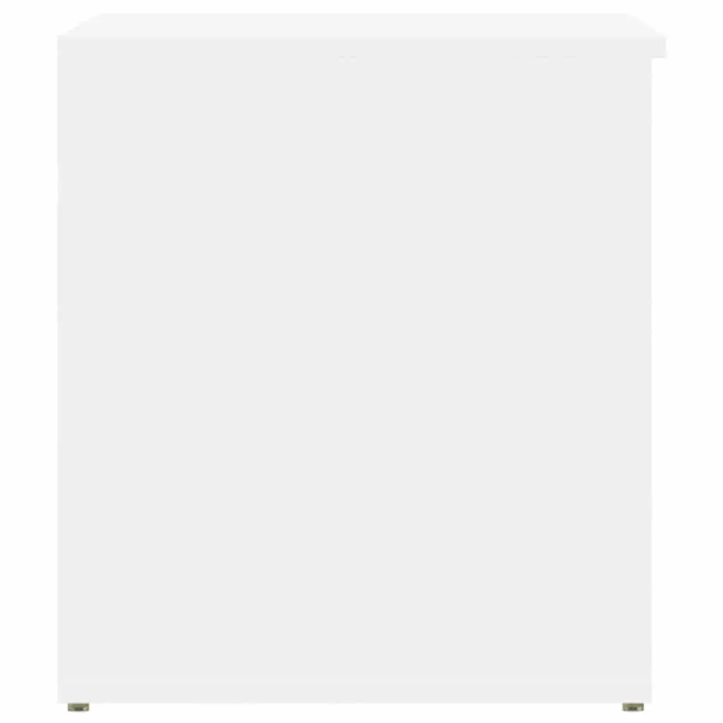 Storage Chest White Modern Living Room Bedroom Organizer 84L x 42W x 46H cm