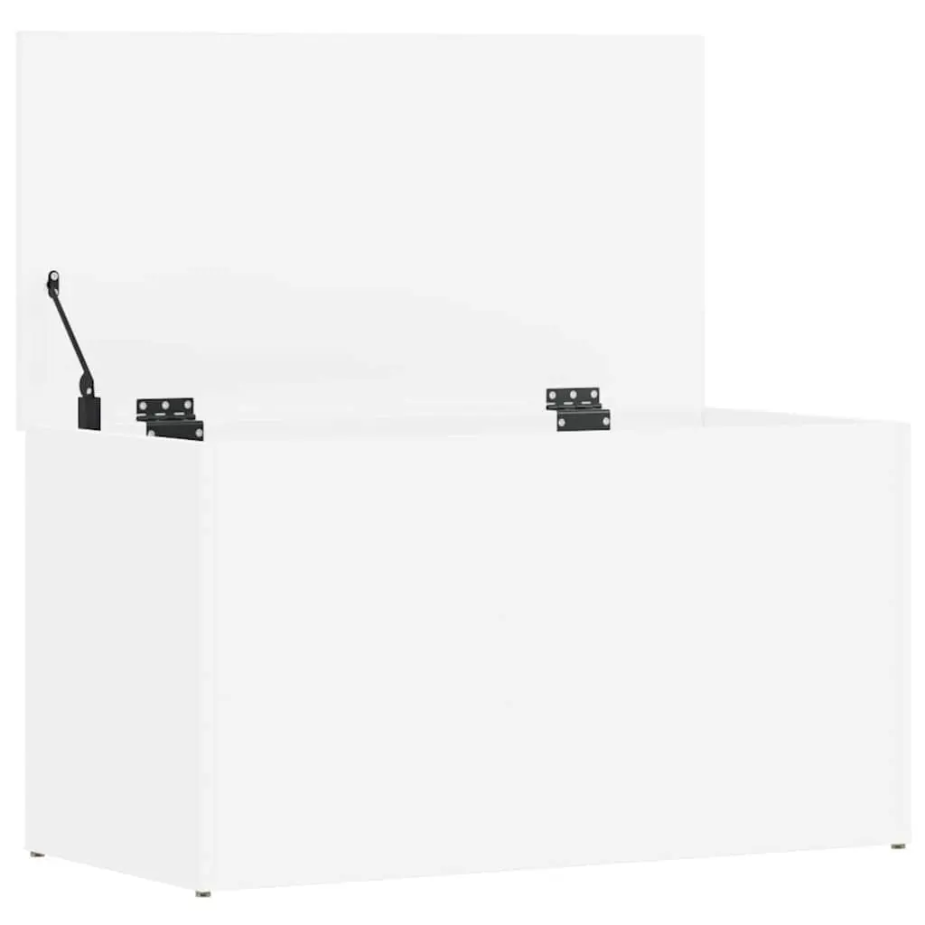 Storage Chest White Modern Living Room Bedroom Organizer 84L x 42W x 46H cm