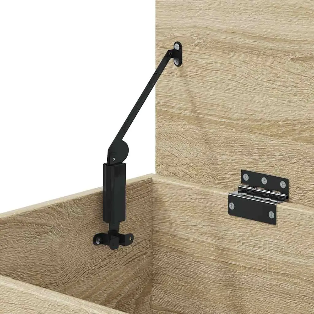 Storage Chest Wooden Organizer for Living Room Bedroom 84x42x46cm