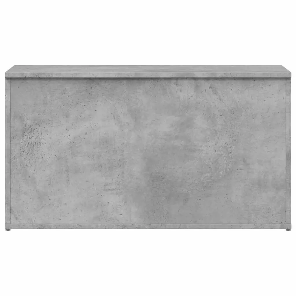 Storage Chest Grey Engineered Wood Bedroom Living Room Organizer Box