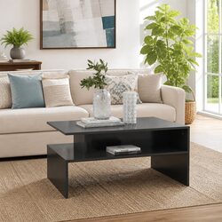 Dimensions and Features of the Grey Coffee Table