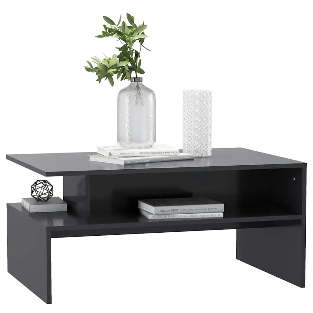 Coffee Table Living Room Grey 90x60