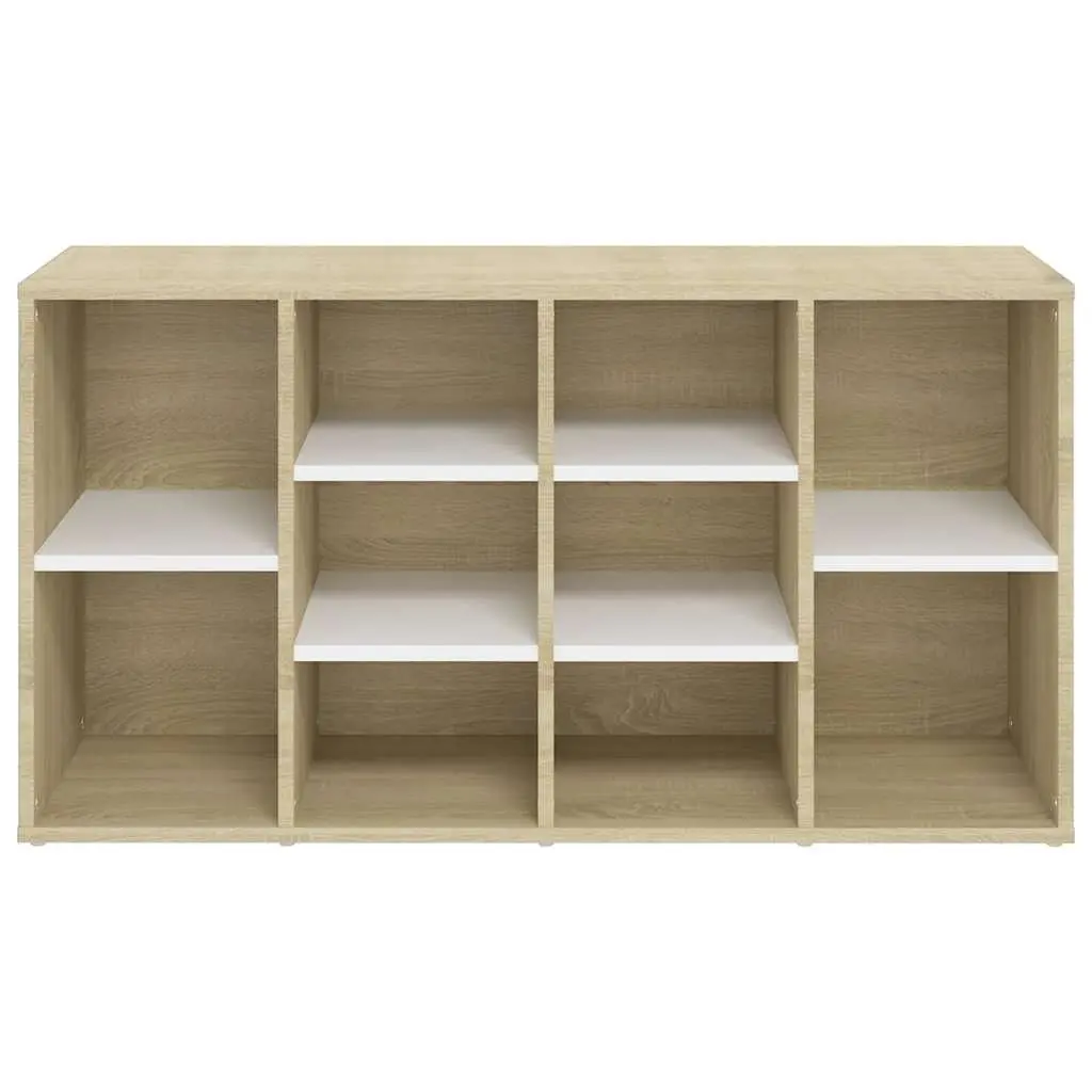 Shoe Bench Storage Cabinet Organiser for Hallway Entryway 10 Shelves