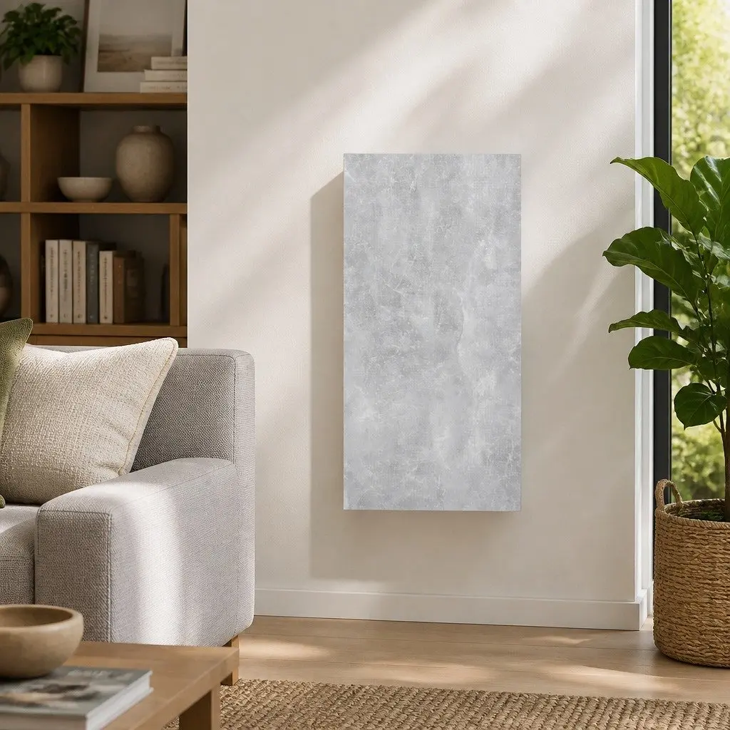 Grey Wall-Mounted TV Cabinet