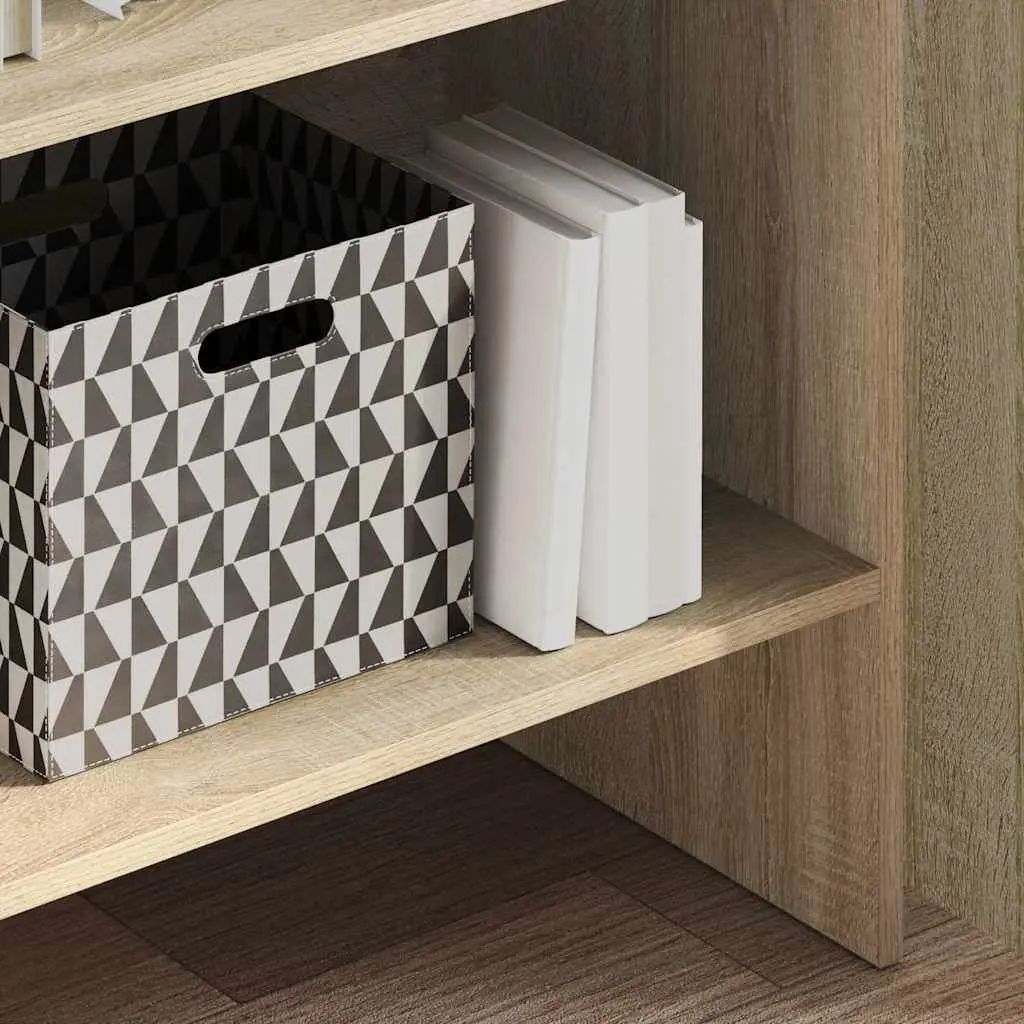 Book Cabinet for Home 60x35x180 cm Engineered Wood Shelving Storage Unit