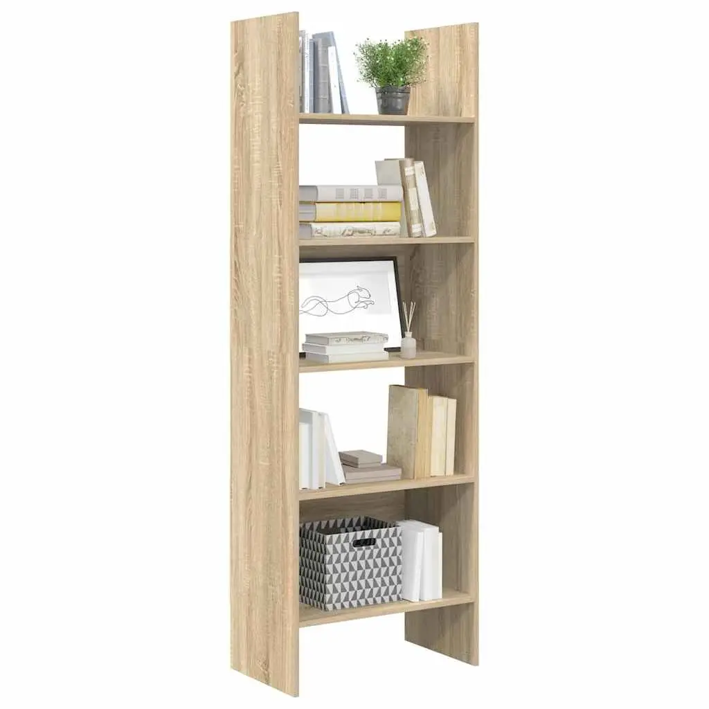 Book Cabinet for Home 60x35x180 cm Engineered Wood Shelving Storage Unit