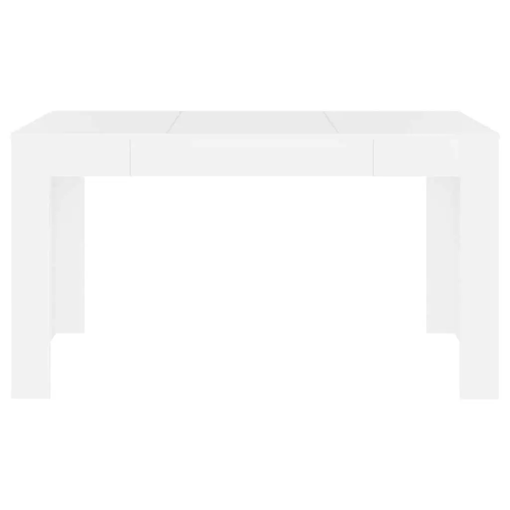 Dining Table White Kitchen Dining Room Furniture Modern Design Sturdy Stable