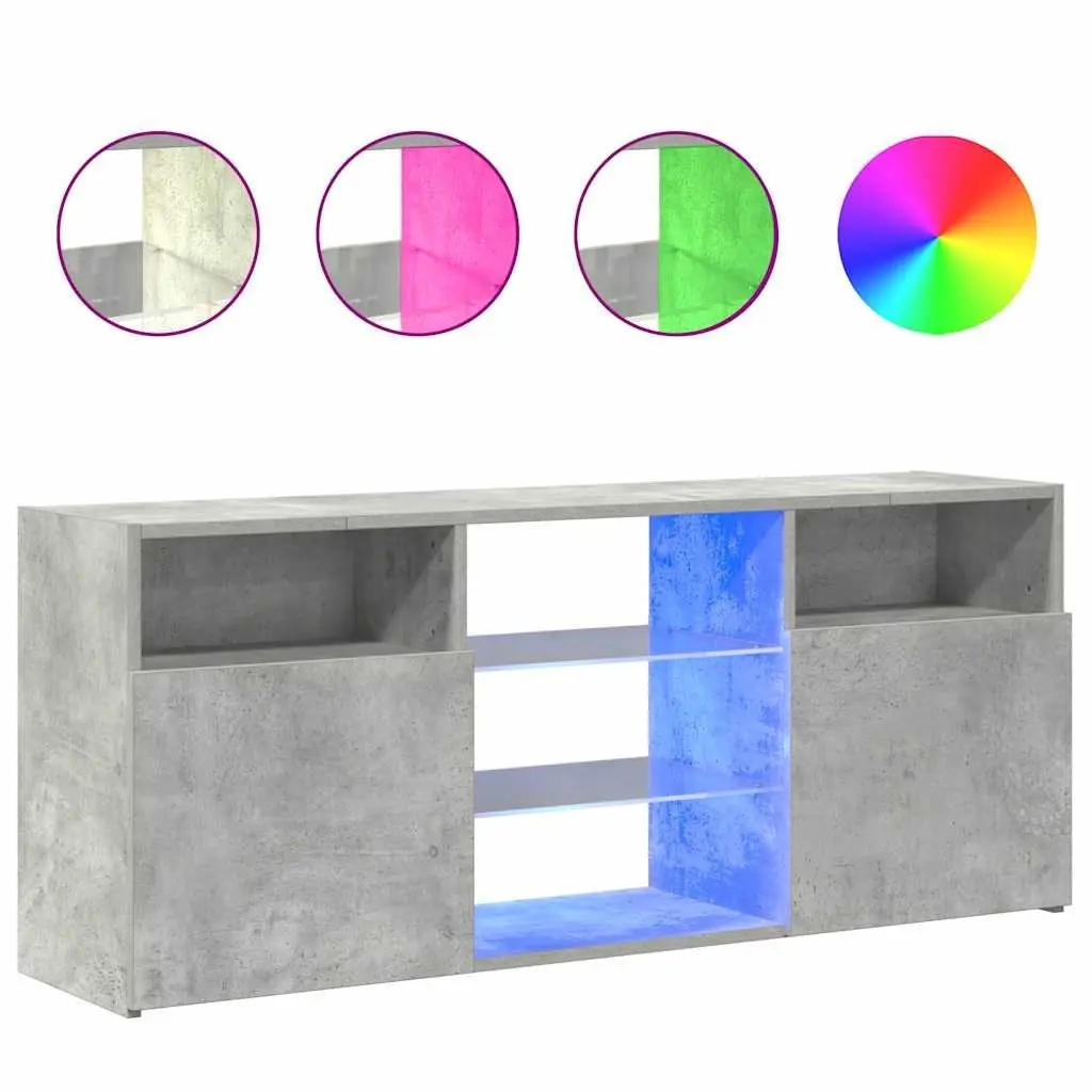 TV Cabinet for Living Room Grey 120 x 30 x 50 cm