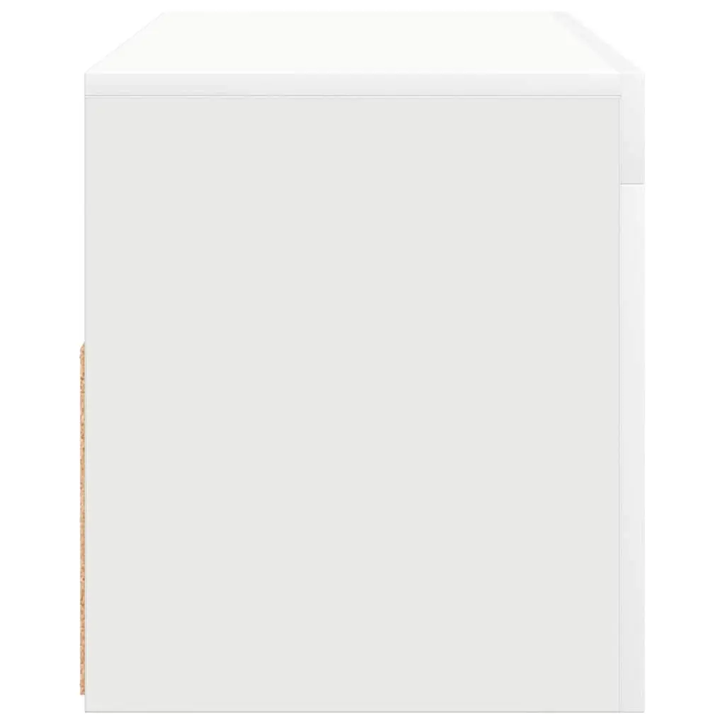 White LED TV Cabinet Unit