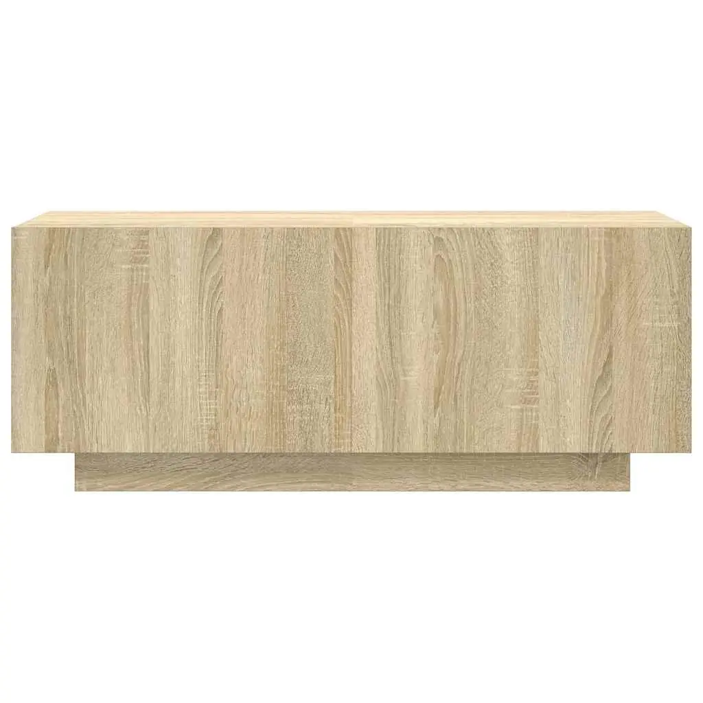TV Cabinet Unit Sonoma Oak Brown Engineered Wood Media Storage Furniture