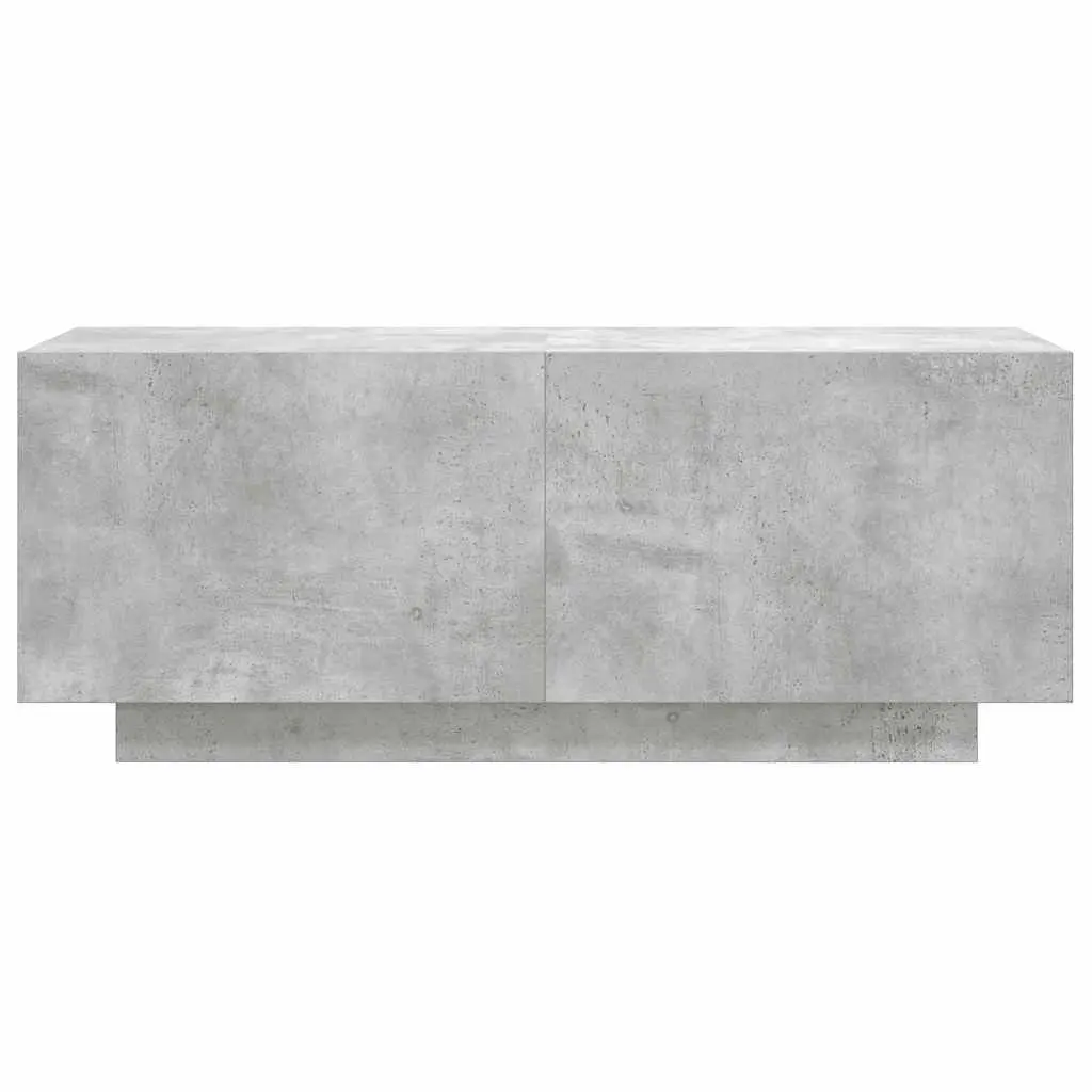 Concrete Grey Media Storage Unit 100x35x40 cm