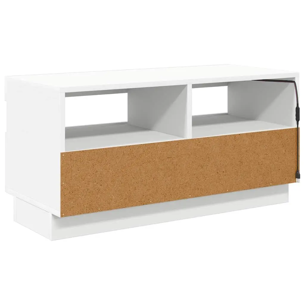 TV Cabinet for Living Room with RGB LED Lights 80x35x40cm