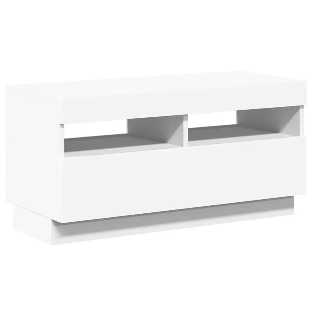 TV Cabinet for Living Room with RGB LED Lights 80x35x40cm