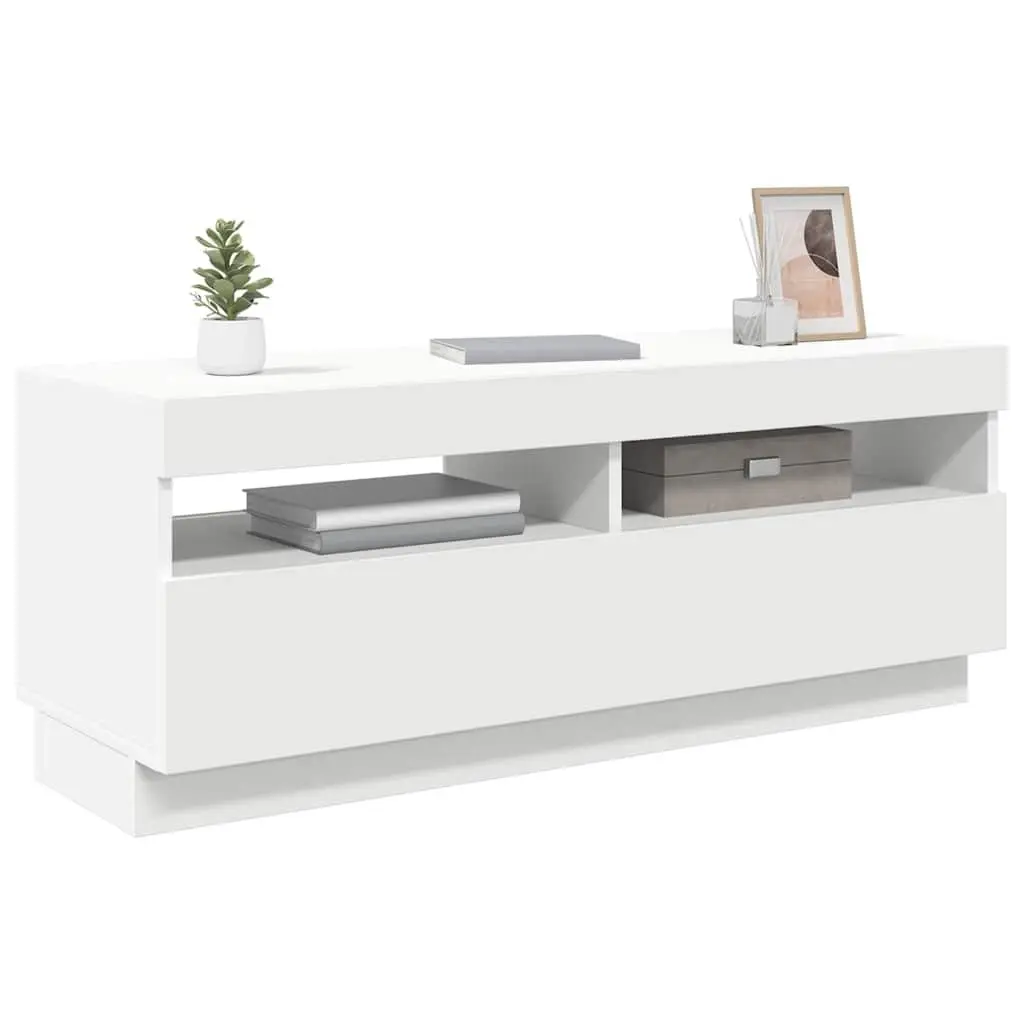 TV Cabinet for Living Room with RGB LED Lights 100x35x40cm