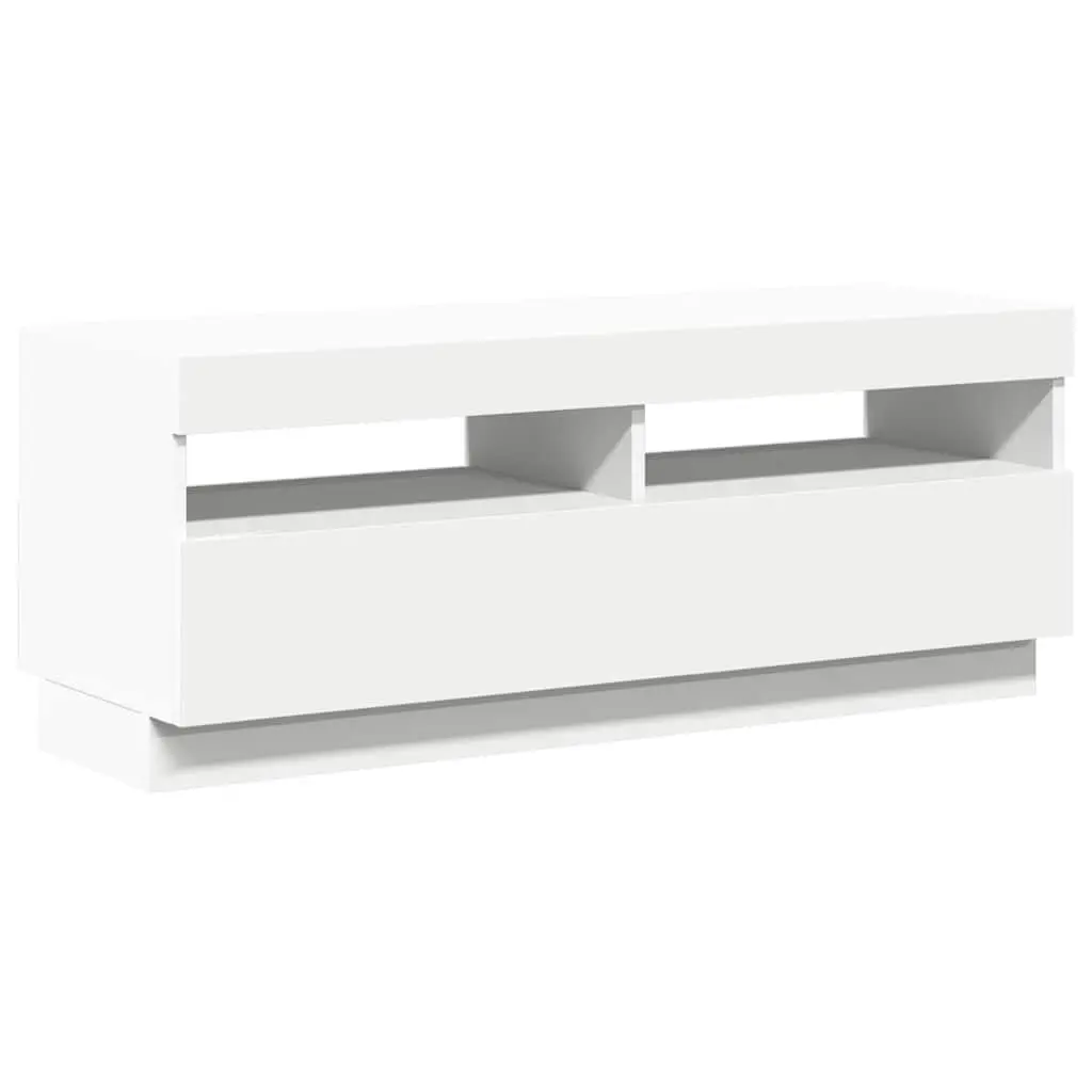 TV Cabinet for Living Room with RGB LED Lights 100x35x40cm