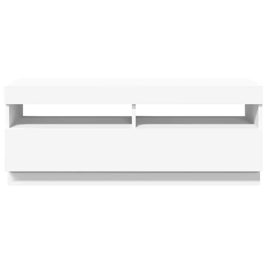 TV Cabinet for Living Room with RGB LED Lights 100x35x40cm