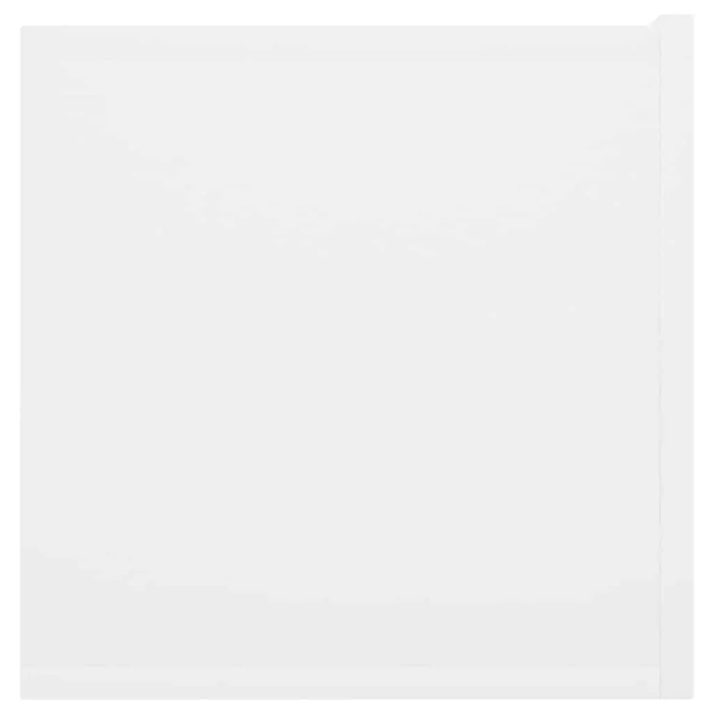 Wall Mounted TV Cabinet Unit for Living Room White Modern 60 x 30 x 30 cm 2 Piece