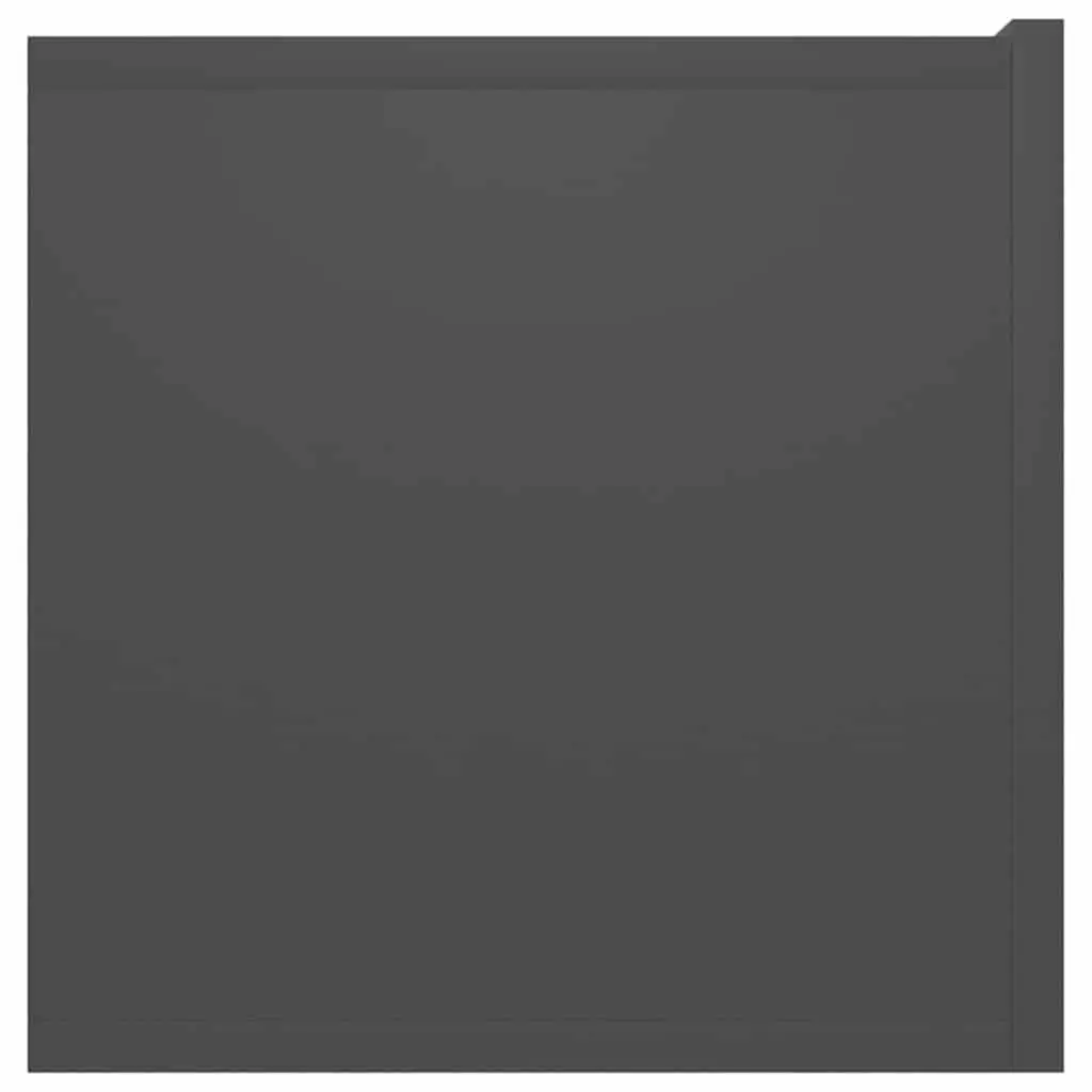 Grey Wall-Mounted TV Cabinet Set 60x30x30cm