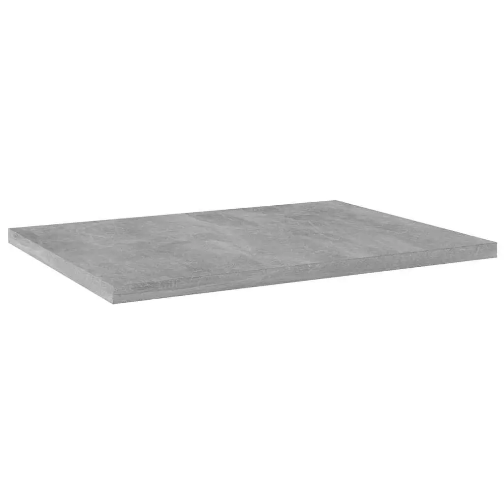 Bookshelf Boards Grey 40x30x1.5 cm Engineered Wood Storage Shelves 4 Piece